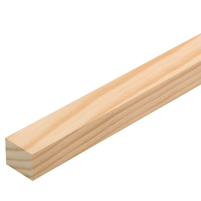 Pinetrim 40 x 32mm x 1.2m D4S Untreated Clear Pine
