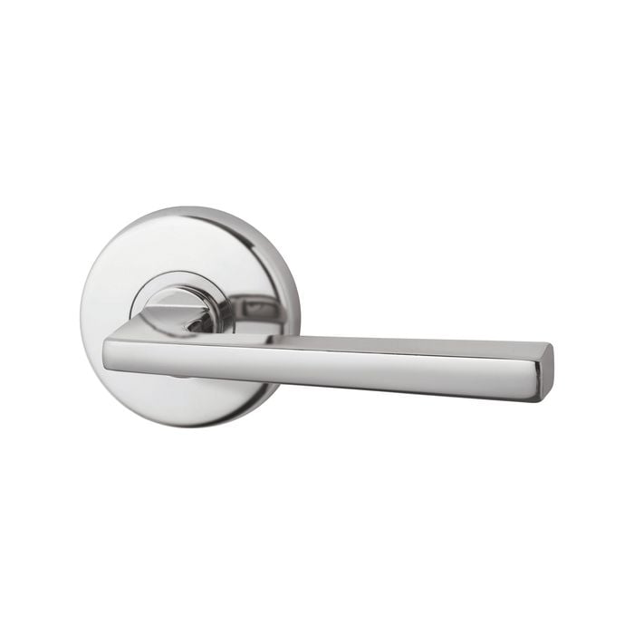 Lockwood 63mm Satin Chrome Pearl Velocity Dummy Lever Half Set