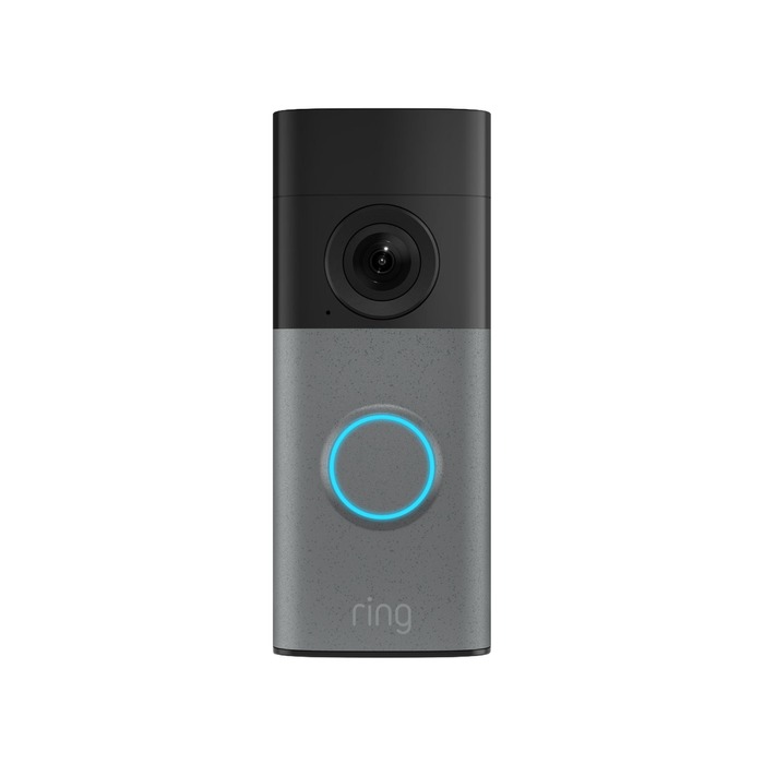 Ring Speckled Grey Wired Video Doorbell 2nd Gen Plug-In