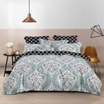 Luxor Queen Utopia Design Cotton Soft Quilt/Doona/Duvet Cover  Set