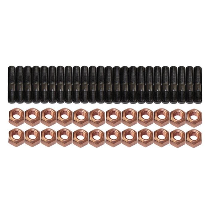 24 Pcs M8x1.25x40mm High Tensile Stud Kit For Manifold & Turbo