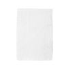 White Bassinet Fitted Sheet with a Flat Sheet Sewed Attached