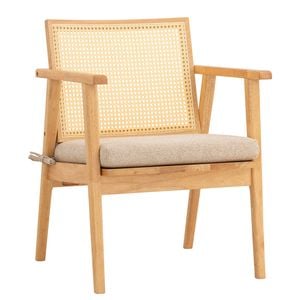 Modern Furniture KEKO 59x80cm Lounge Chair - Natural
