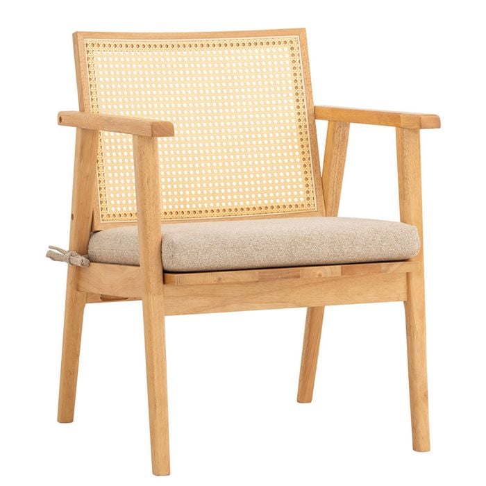 Modern Furniture KEKO 59x80cm Lounge Chair - Natural