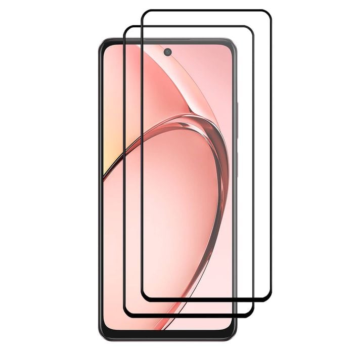 2 Pack MEZON OPPO A60 5G Full Cover Tempered Glass Screen Protectors