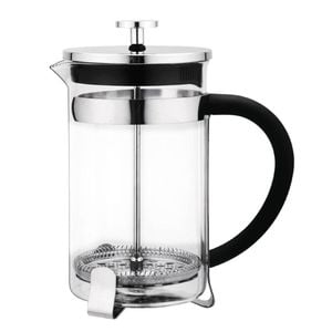 Olympia Coffee Plunger Contemporary Glass 6 Cup French Press Cafetiere