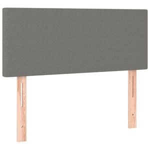 vidaXL Headboard Bedroom Furniture Bed Header Bedhead Dark Grey 100 cm Fabric
