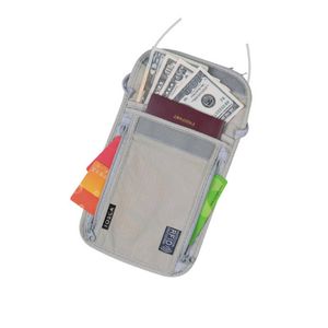Tosca RFID Wave Blocking Safety Protection Travel Security Neck Pouch Bag