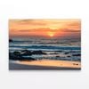 Peaceful Sunrise at Beach  Print 100% Australian Made 75 x 50cm  (Stretched)
