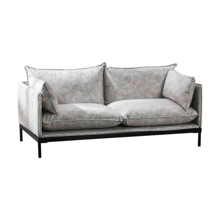 Modern Furniture SINCLAIR 2 Seater Sofa 158x78cm - Grey
