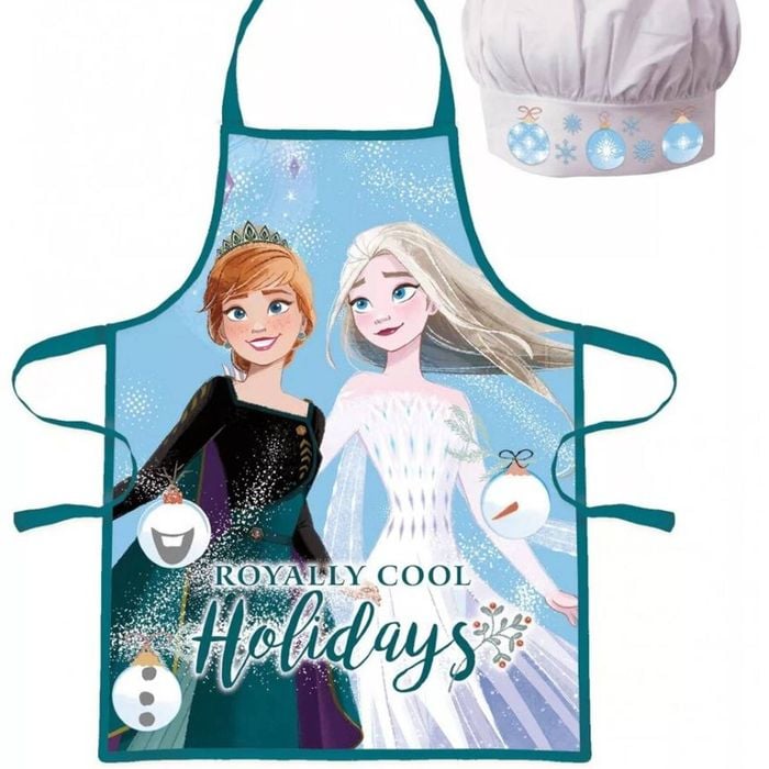 Disney Frozen Cool Kids Apron And Chef Hat Set