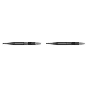 2PK Target Swiss DX Diamond Grip Dart Point 26mm - Black