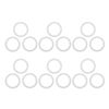 6x 3pc Coffee Culture 6-Cup Silicone Gasket For Stovetop Espresso Cup White