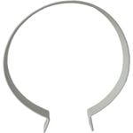 Kinetic 150mm Head Pipe Saddle Clips - 2 Pack