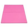 Pink 150cm x 120cm x 4cm Gymnastics Mat - 2-Piece Folding Gym Exercise Yoga Mat
