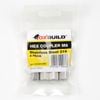 Oxbuild M8 316 Stainless Steel Hex Coupler - 4 Pack