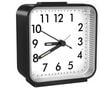 Small Analog Alarm Clock, Silent No Ticking, Snooze, Luminous, Easy Set