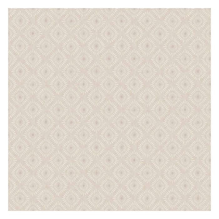 Sunstone Cream Geometric Wallpaper 10.05m x 53cm