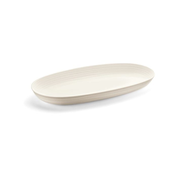 Guzzini Earth Tierra 41cm/5L Plastic Serving Tray - White