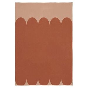 Loopsie-290cm X 190cm-junin Printed Orange Washable Rug