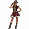 Steampunk Western 19th Victorian Gothic Science Fiction Tween Girls Costume XL