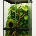 Deluxe Reptile Terrarium 30cm x 30cm x 60cm