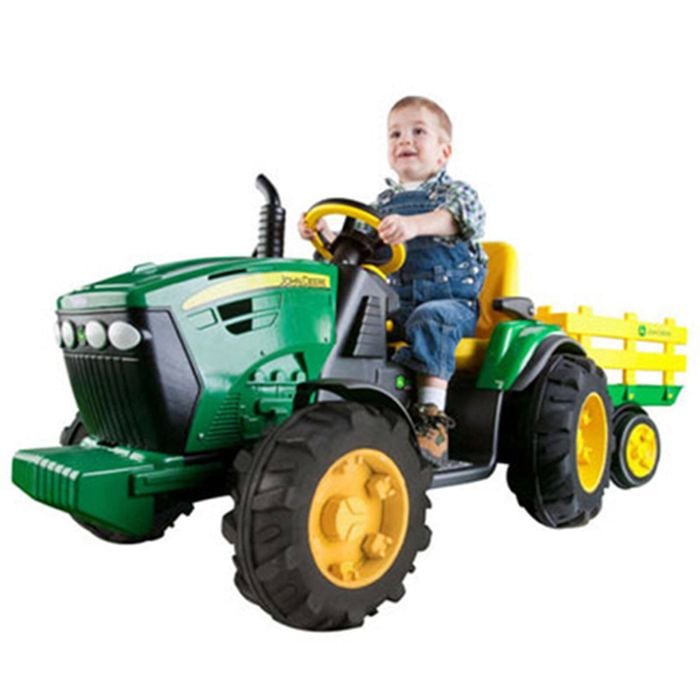 John Deere 12v Ground Force Tractor