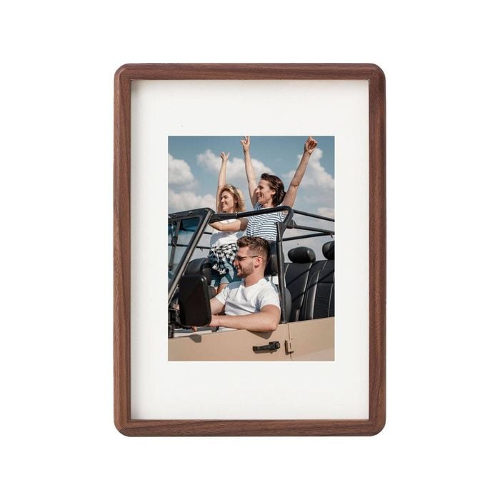 VeeArt Wooden Photo Frame Walnut A4 Elliot Series