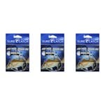 3x Surecatch Pre-Tied Snapper Rig - Ganged Hook Rig Sharpened Hook - Size 7/0