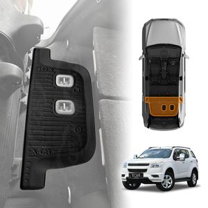 Third Row Seat Floor Mat for Holden Colorado 7 2012-2016  Car Mats Carpet Liner Set