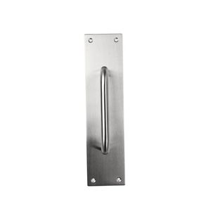 Lemaar 300 x 65 x 1.5mm Satin Stainless Steel D Pull On Plate