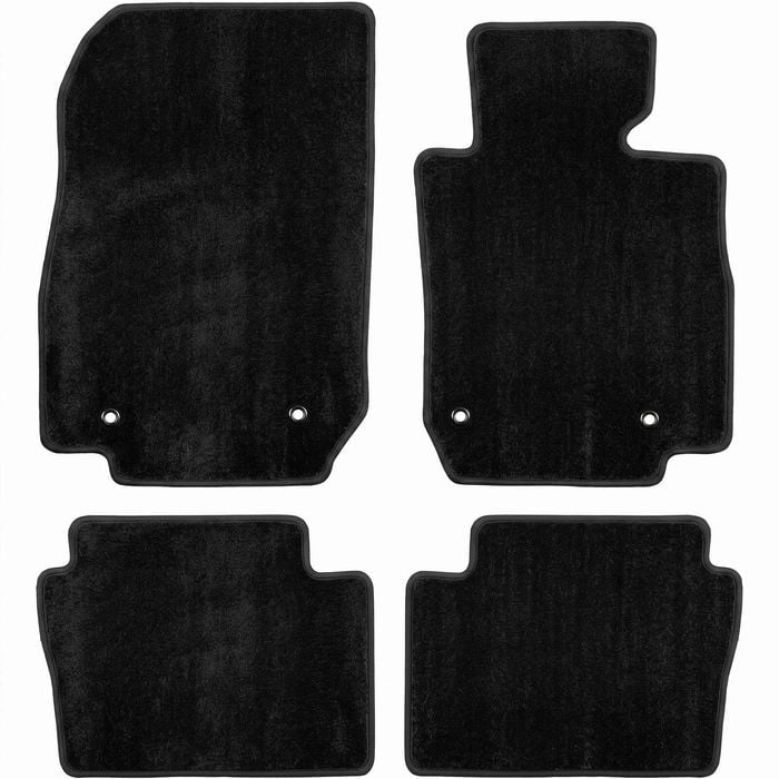For Mazda CX-3 (DK) All Models 03/2015-On Custom Car Carpet Floor Mats Black CX3