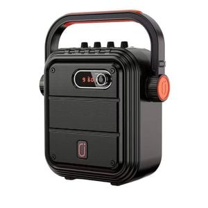 NNETM Portable Karaoke Machine with 2 Wireless Microphones