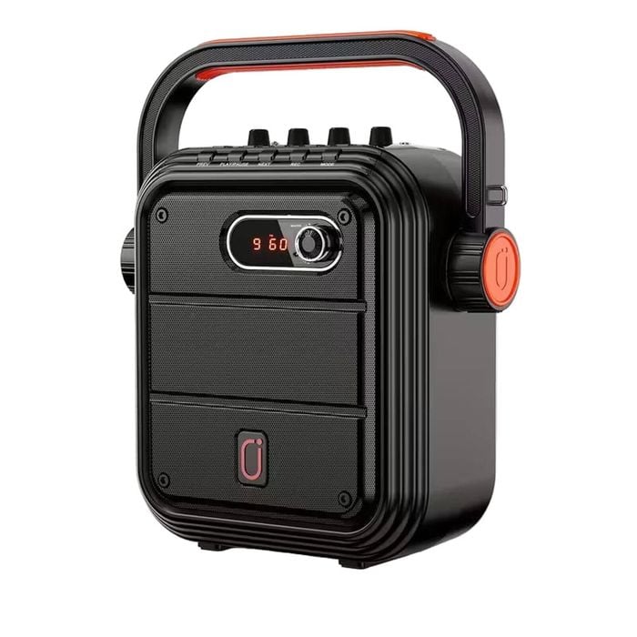 NNETM Portable Karaoke Machine with 2 Wireless Microphones