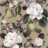 Large Flowers Gilver, Wallpaper 10.05m x 53cm Wallpaper Boutique