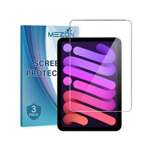 3 Pack MEZON Apple iPad Mini 8.3" 7th/6th Generation (2024/2021) Anti-Glare Matte Film Screen Protectors