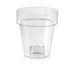 Eden 15cm Clear Round Orchid Planter