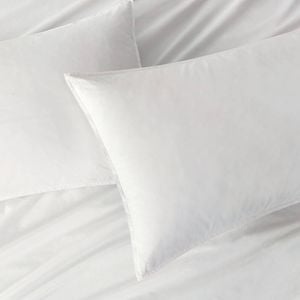 Gioia Casa Vintage Washed 100% Cotton Standard Pillowcase 2 Pcs - White