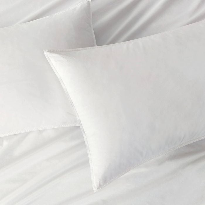 Gioia Casa Vintage Washed 100% Cotton Standard Pillowcase 2 Pcs - White