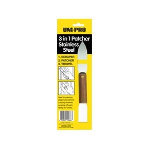 UNi-PRO 3 In 1 Stainless Steel Patching Tool With Blade