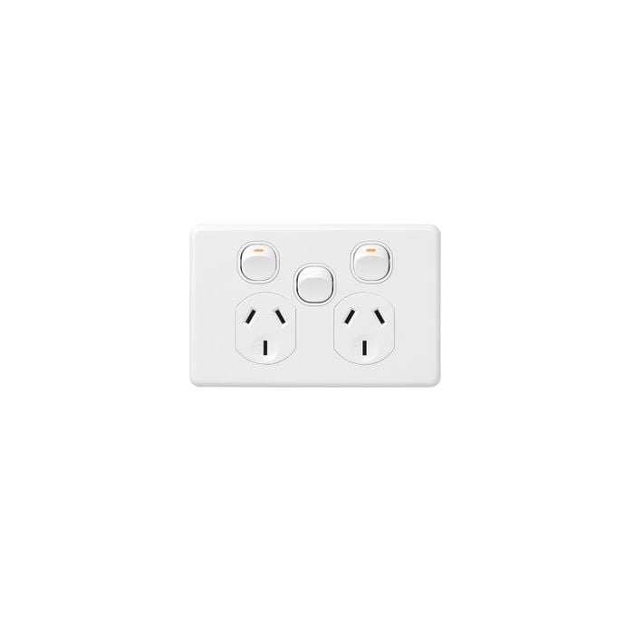 DETA X6 Double Power Point With Extra Switch