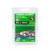 Zenith 8G x 13mm White Button Head Screw - 100 Pack