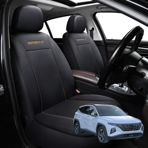 Car Seat Cover for Hyundai Tucson 2015 - 2020 (TL) - Black-Front Only