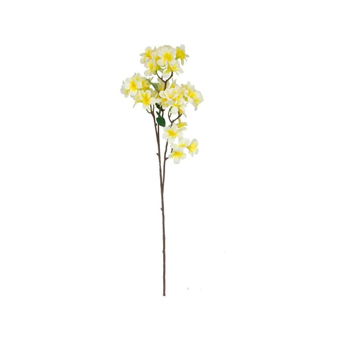 90cm Yellow Frangipani Bloom Artificial Flower