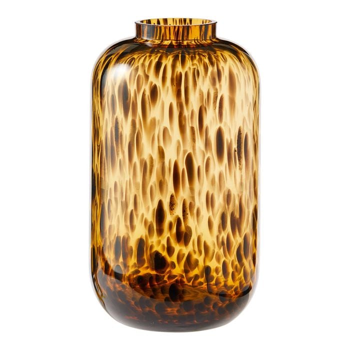 Myhouse Leopard Glass Vase