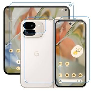 3 Pack MEZON Google Pixel 9 Pro Fold Hydrogel Film Clear Screen Protectors