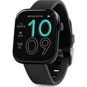Reflex Active Series 40 Amoled Screen Aluminium Silicone Smart Watch Charcoal