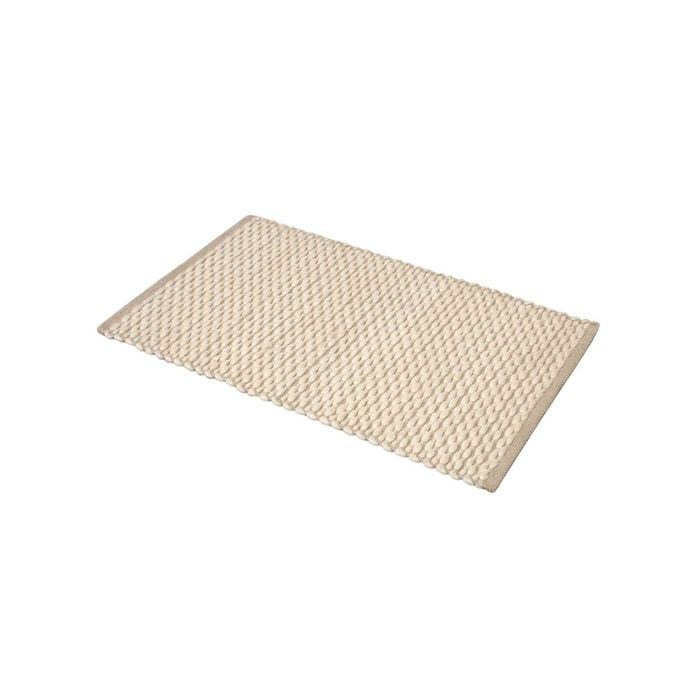 Trekka 100 x 60cm Natural Hampshire Wool Mat