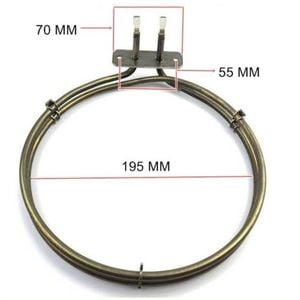 Oven Fan Forced Heating Element 0122004574, Suits Electrolux, Westinghouse