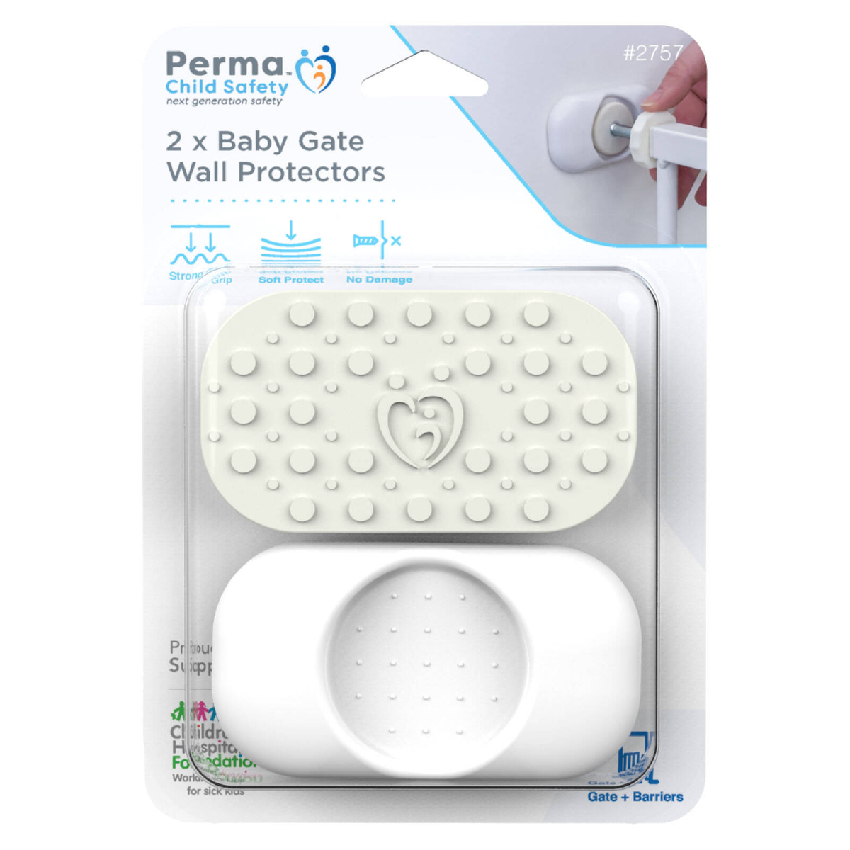 Perma Child Safety Baby Gate Wall Protectors - 2 Pack - Bunnings New ...